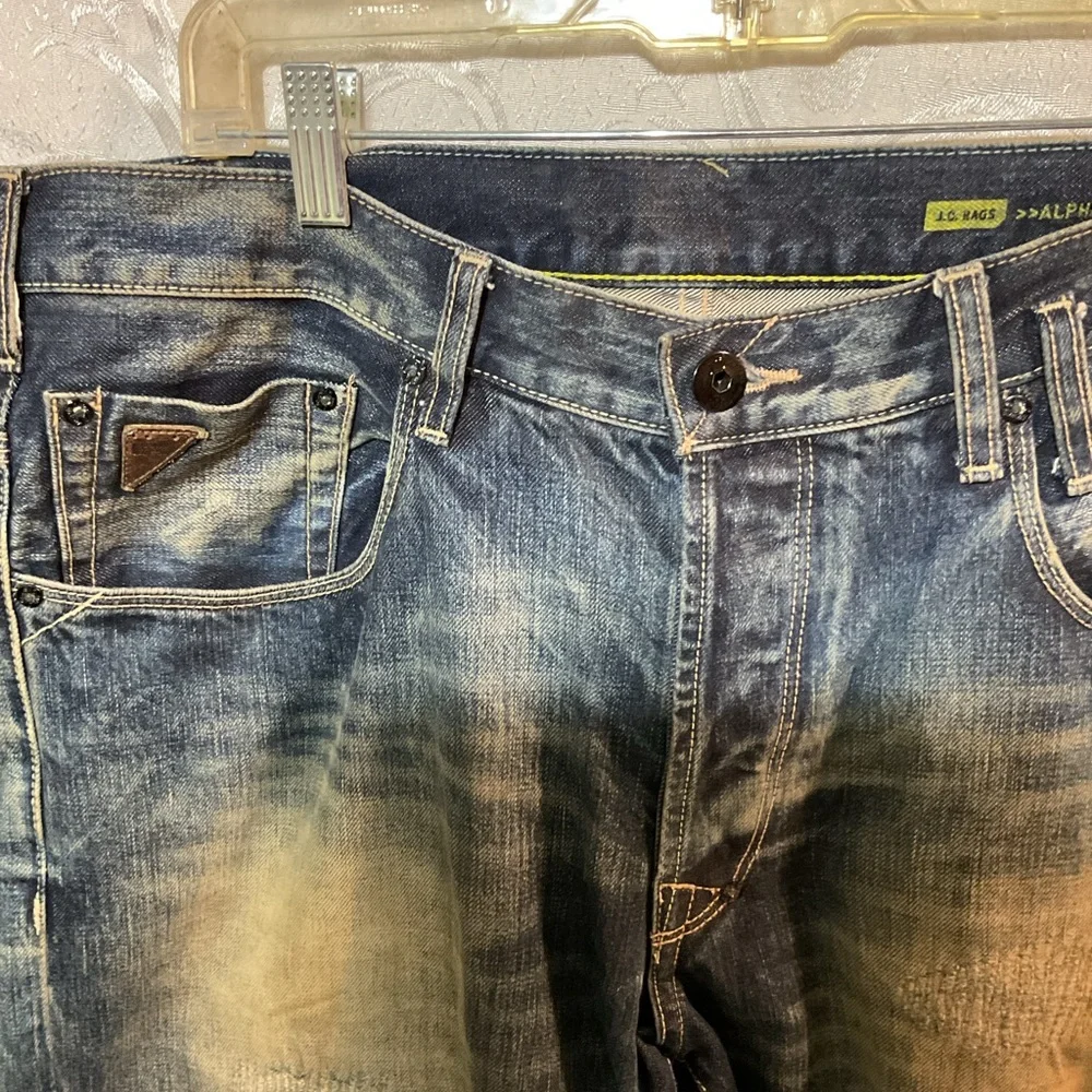 J.C. Rags Alpha Regular Fit Button Fly Jeans - Picture 3 of 8